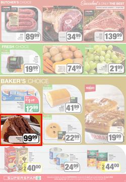 SUPERSPAR EASTERN CAPE : Get More Easter Savings (05 April - 18 April 2022) | Valid In Bluewater Bay, Despatch, Gelvandale, Hunters Retreat, Mount Pleasant, Newton Park, Our, Sunridge, page 9