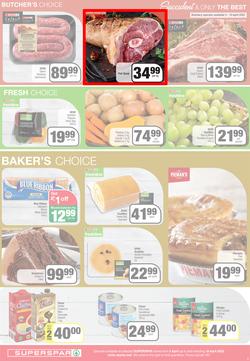 SUPERSPAR EASTERN CAPE : Get More Easter Savings (05 April - 18 April 2022) | Valid In Bluewater Bay, Despatch, Gelvandale, Hunters Retreat, Mount Pleasant, Newton Park, Our, Sunridge, page 9