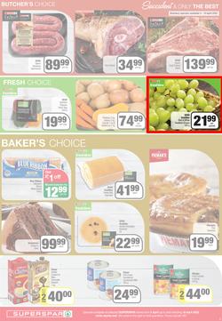 SUPERSPAR EASTERN CAPE : Get More Easter Savings (05 April - 18 April 2022) | Valid In Bluewater Bay, Despatch, Gelvandale, Hunters Retreat, Mount Pleasant, Newton Park, Our, Sunridge, page 9
