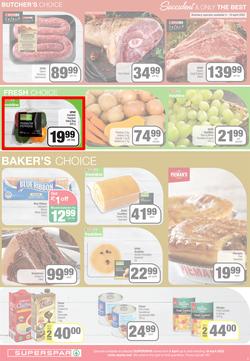 SUPERSPAR EASTERN CAPE : Get More Easter Savings (05 April - 18 April 2022) | Valid In Bluewater Bay, Despatch, Gelvandale, Hunters Retreat, Mount Pleasant, Newton Park, Our, Sunridge, page 9