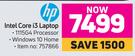 HP Intel Core i3 Laptop