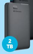 WD 2TB Elements Hard Drive WDBU6Y0020BB