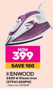 Kenwood 2200W Steam Iron STP61.000PW