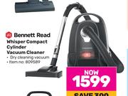 Bennett Read Whisper Compact Cylinder Vacuum Cleaner