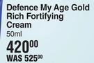 Bionike Defence My Age Gold Rich Fortifying Cream-50ml