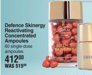 Bionike Defence Skinergy Reactivating Concentrated Ampoules 60 Single Dose Ampoules