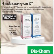 The Beauty Worx Face Serum Assorted-30ml Each