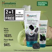 Himalaya Detoxifying Charcoal Face Wash-150ml Each