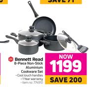 Bennett Read 8 Piece Non Stick Aluminium Cookware Set