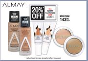 Almay Foundations & Powders-Each