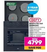 Defy Slimline Box Set DCB822E