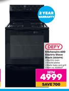 Defy Kitchenaire 600 Electric Stove Black DSS694