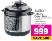 0Salton 6L Electric Pressure Cooker