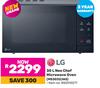 LG 30L Neo Chef Microwave Oven MS3032JAS