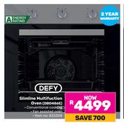 Defy Slimline Multifunction Oven DBO486E