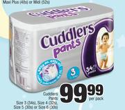 Cuddlers Pants-Per Pack