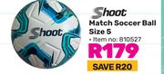 Shoot Match Soccer Ball Size 5