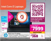 HP Intel Core i3 Laptop