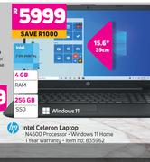 HP Intel Celeron Laptop