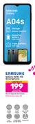 Samsung Galaxy A04s 4G Smartphone-On Red Flexi 140