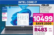 Asus Intel Core i7 Laptop