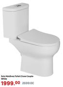 Solo Maldives Toilet Close Couple White