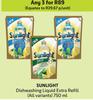 Sunlight Dishwashing Liquid Extra  Refill (All Variants)-For Any 3 x 750ml