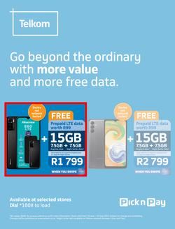 Pick n Pay Cellular : Birthday Cellular Savings (19 June - 23 July 2023), page 9