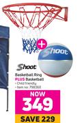 Shoot Basketball Ring Plus Basketball