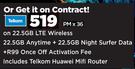 TCL 55" Mini LED 4K Google TV 55C755-On 22.5GBLTE Wireless