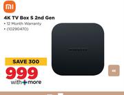 MI 4K TV Box S 2nd Gen