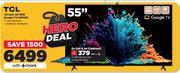 TCL 55" 4K HDR Google TV 55P635