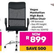 Vegas Manhattan High Back Office Chair