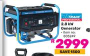 Trade Professional 2.8kW Generator