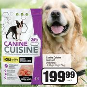 Canine Cuisine Dog Food (Assorted)-5.5Kg/6Kg/7Kg Each