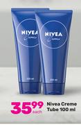 Nivea Creme Tube-100ml Each