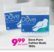 Dove Pure Cotton Buds-100s Per Pack