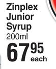 Zinplex Junior Syrup-200ml Each