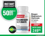  Biogen Magnesium Glycinate 60 Tablets