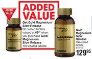 Dis-Chem Gold Magnesium Slow Release 100 Coated Tablets