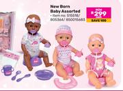 New Born Baby Assorted (515518/805364/850015683)-Each