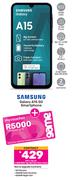 Samsung Galaxy A15 5G Smartphone-On 1.3GB Red Top Up Core More Data