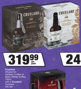 Cruxland Infused Gin Kalahari Truffles Or Black Winter Truffles-750ml Per Pack