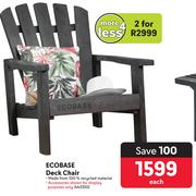 Ecobase Deck Chair