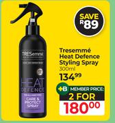 Tresemme Heat Defence Stying Spray-For 2 x 300ml