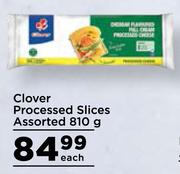 Clover Processed Slices Assorted-810g Each