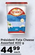 President Feta Cheese Assorted-400g Each