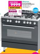 Hisense 90cm Freestanding Gas Cooker HFS90GA5EBL