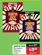 Jumpin Jack Microwave Popcorn (All Variants)-For Any 2 x 3 x 85g