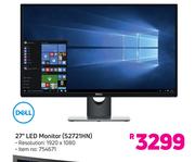 Dell 27" LED Monitor S2721HN